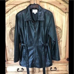 Ladies leather jacket